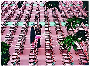 Silence chairs on the playground